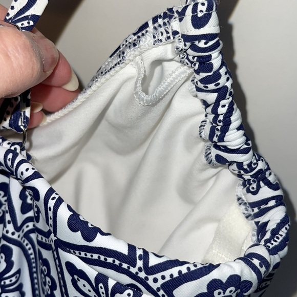 Lands End One Piece Bathing Suit Fully Lined Underwire Size 8 Tummy Control NEW - Picture 8 of 9